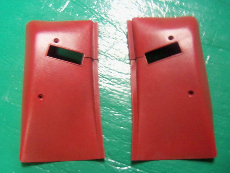 1974 1981 camaro firebird shoulder harness belt mechanism covers pair rs z28 lt