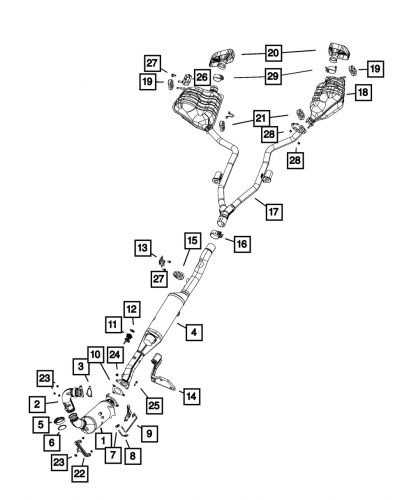 Genuine Mopar Exhaust Clamp 68359475AA, US $19.94, image 4