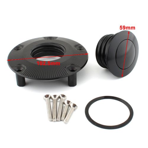 Fuel Gas Tank Cap Cover Aluminum Alloy Fit For Harley X350 Chrome Motorcycle, US $43.95, image 4