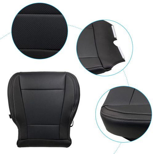 For 2017-2022 Ford F250 F350 Lariat Driver Bottom Leather Seat Cover Durable NEW, US $71.56, image 9