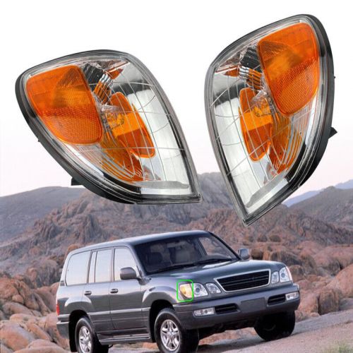 Pair Turn Signal Corner Light Housing w/ No Bulb Fit For Lexus LX470 98-07 New (, US $102.32, image 7
