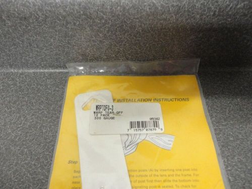 Lot of (5) New Smith Warp Tearoffs WRPT0F0-3 12 Pack 300 Gauge Clear Motorcycle, US $9.00, image 3