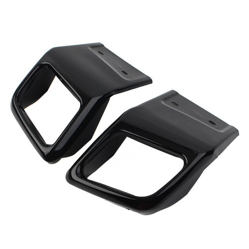 2x Black Rear Bumper Exhaust Tube Trim For Land Rover Range Rover Evoque 2010-18, US $135.27, image 5