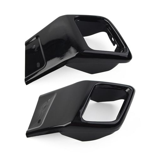 2x Black Rear Bumper Exhaust Tube Trim For Land Rover Range Rover Evoque 2010-18, US $135.27, image 6