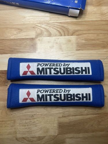 Universal For Mitsubishi Racing Seat Belt Shoulder Pads Set Blue & Red, US $30.00, image 9