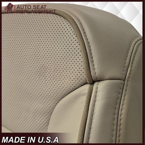 2015 - 2019 GMC Yukon Denali Driver Passenger LEATHER Seat Covers In Shale Tan, US $619.76, image 5