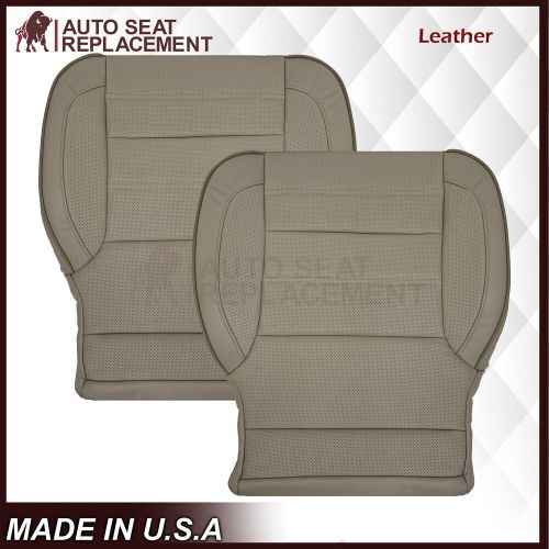 2015 - 2019 GMC Yukon Denali Driver Passenger LEATHER Seat Covers In Shale Tan, US $619.76, image 14