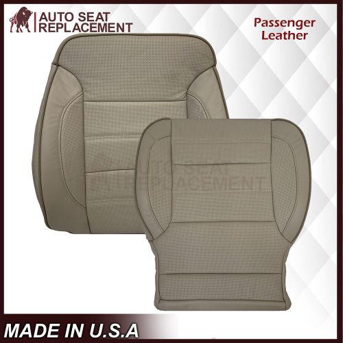 2015 - 2019 GMC Yukon Denali Driver Passenger LEATHER Seat Covers In Shale Tan, US $619.76, image 15