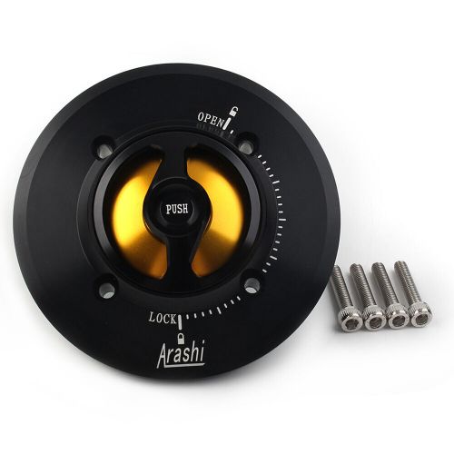 Oil fuel gas tank lid cover gold keyless for rsv1000 04-08/tuono v4r-