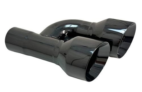 Exhaust Tip 2.25" Inlet 4.00 Outlet 12.00 WD-SE40012-225-BC-SS Dual Double Wall, US $89.99, image 6