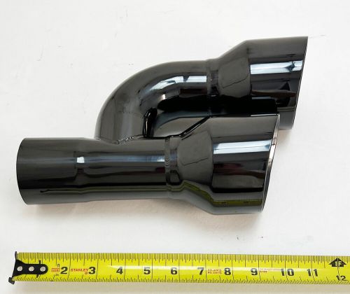 Exhaust Tip 2.25" Inlet 4.00 Outlet 12.00 WD-SE40012-225-BC-SS Dual Double Wall, US $89.99, image 9