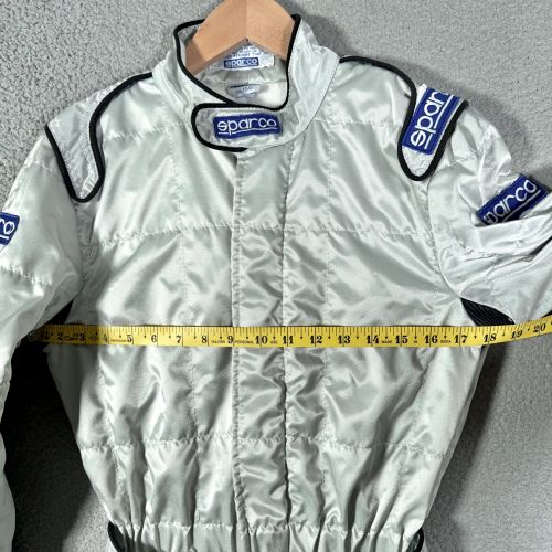Sparco Racing suit Youth Size 150 karting Cart Driving Gray Silver Made Italy, US $100.00, image 14