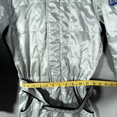 Sparco Racing suit Youth Size 150 karting Cart Driving Gray Silver Made Italy, US $100.00, image 15