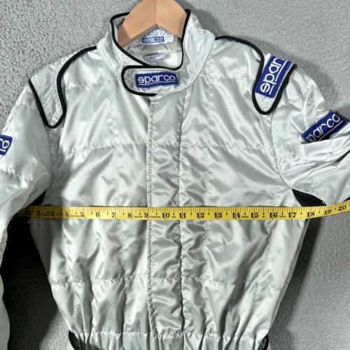 Sparco Racing suit Youth Size 150 karting Cart Driving Gray Silver Made Italy, US $100.00, image 37