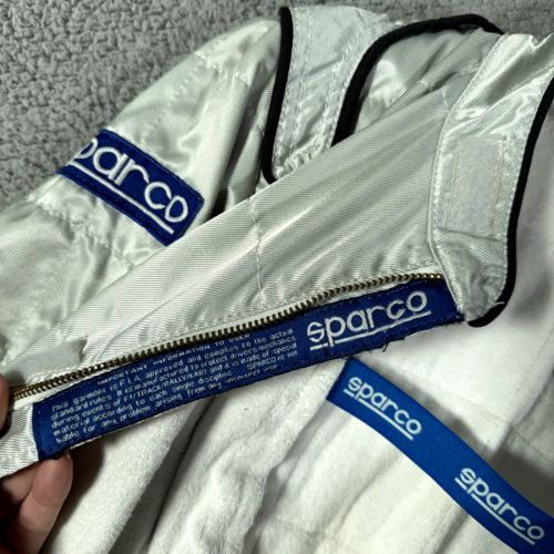 Sparco Racing suit Youth Size 150 karting Cart Driving Gray Silver Made Italy, US $100.00, image 44