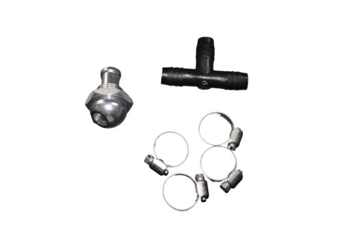 OEM RIVA Water Bypass Fitting, 45-degree x 1/2″ barb Silver, US $37.73, image 7