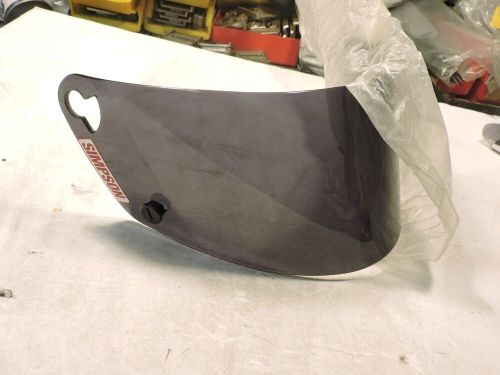 NEW Simpson Voyager helmet visor model 88201A tinted NASCAR late model SCCA, US $39.00, image 2