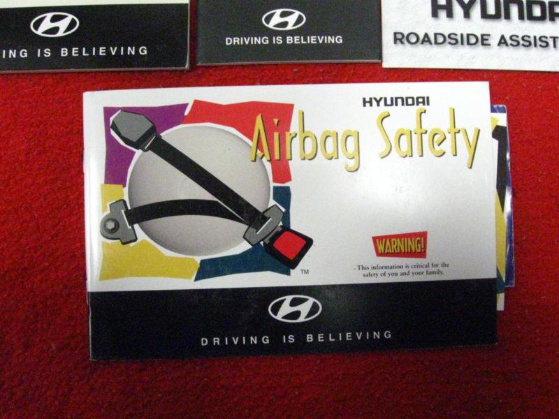 2001 Hyundai Accent owners manual, US $10.00, image 2