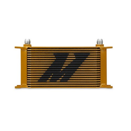 Mmoc 19G Universal 19 Row Oil Cooler Heat Exchanger Gold Mishimoto, US $216.22, image 5