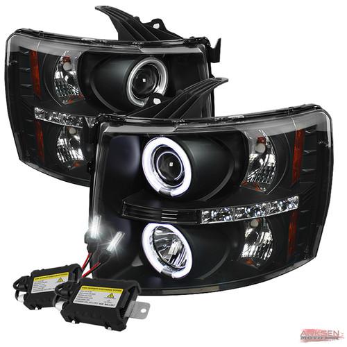 Purchase 6K SLIM BALLAST XENON HID+ 0713 CHEVY SILVERADO HALO