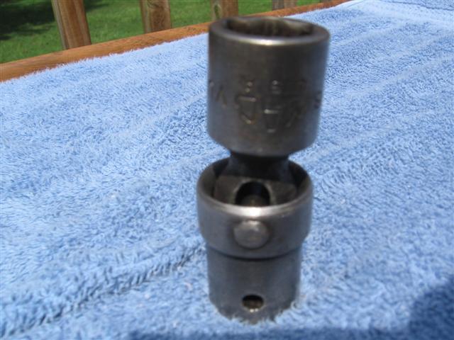 Mac tools # xup 206 ss 5/8 inch 3/8 inch drive, 6 point, universal impact socket