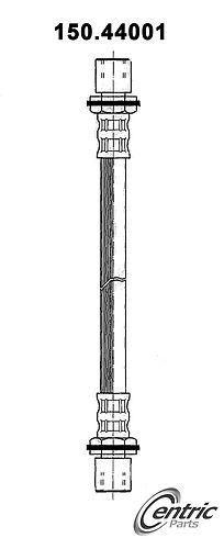 Centric 150.44001 clutch hose-clutch hydraulic hose
