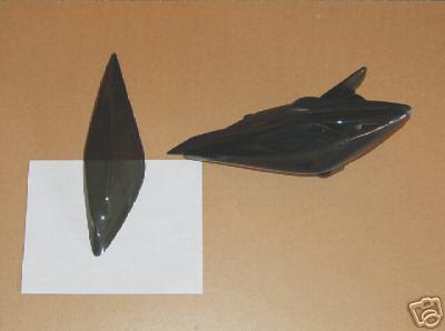 Yamaha raptor 700 sport atv headlight covers smoke