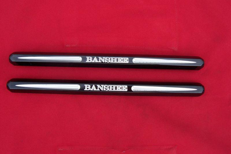 Yamaha banshee the ultimate awesome atv  billet tie rods  black anodized stock 