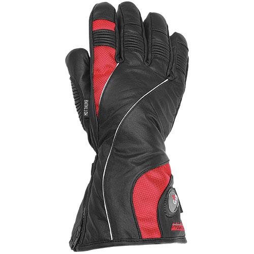 Choko men's adventurer snowmobile glove red medium