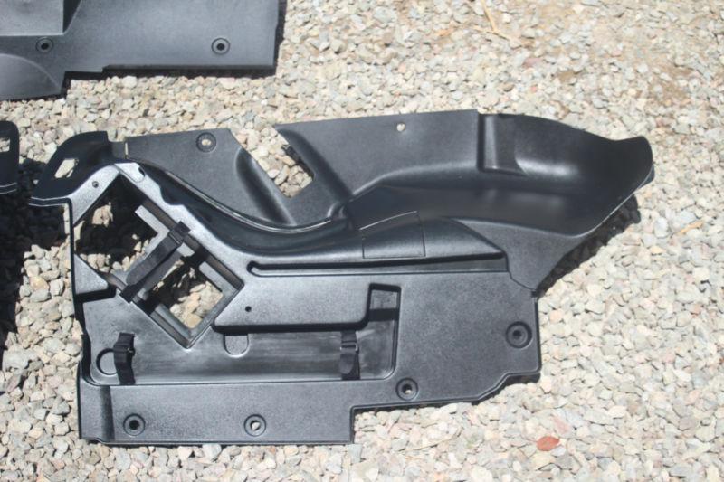 MERCEDES SLK TRUNK INTERIOR PANEL SET - black panels left right rear front back, US $169.00, image 4