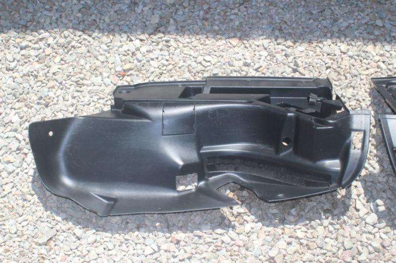 MERCEDES SLK TRUNK INTERIOR PANEL SET - black panels left right rear front back, US $169.00, image 6