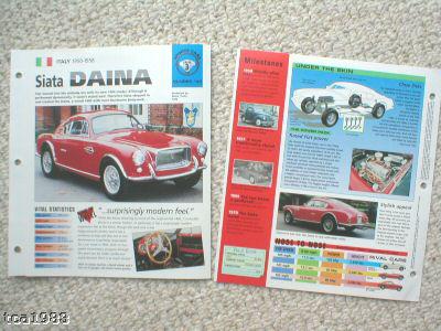SIATA DAINA IMP Brochure: 1950,1951,1952,, US $12.00, image 2