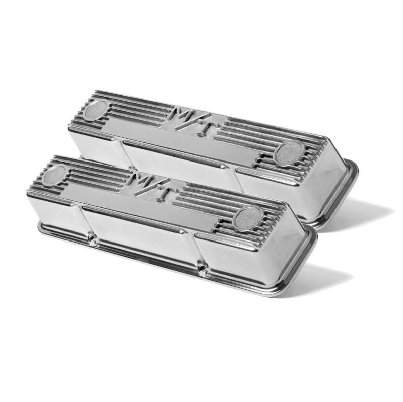 Purchase Holley Performance 24182 M/T Retro Aluminum Valve Covers in