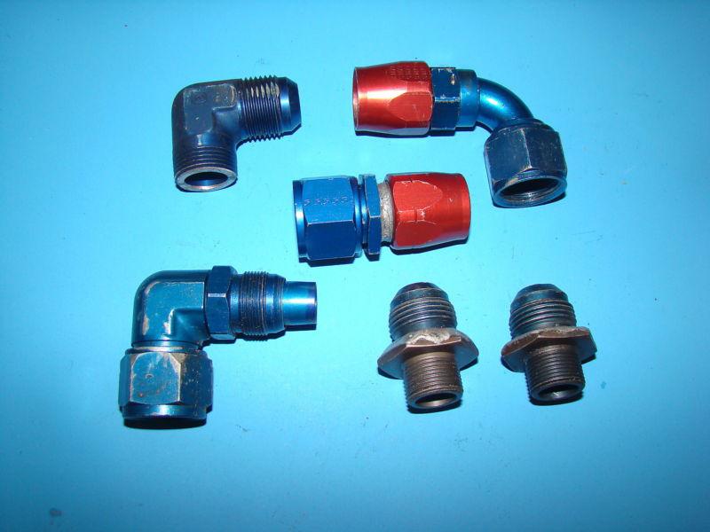 An-12 aeroquip style lw fittings lot-4