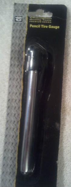 CHAMPION QUALITY TOOLS PENCIL TIRE GAUGE BRAND NEW NIP AUTO BIKE PREMIUM SERIES , US $6.99, image 3