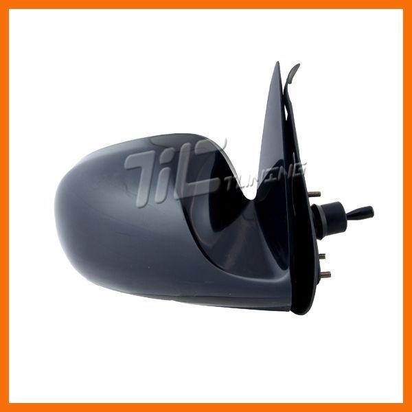 00-06 nissan sentra manual remote side view left exterior mirror lh driver