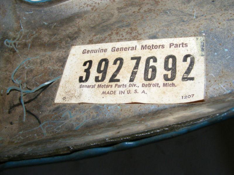 1969 CHEVROLET RH REAR CHROME BUMPER NOS NEW OLD STOCK 3927692 EXCELLENT SEALED, US $49.99, image 9