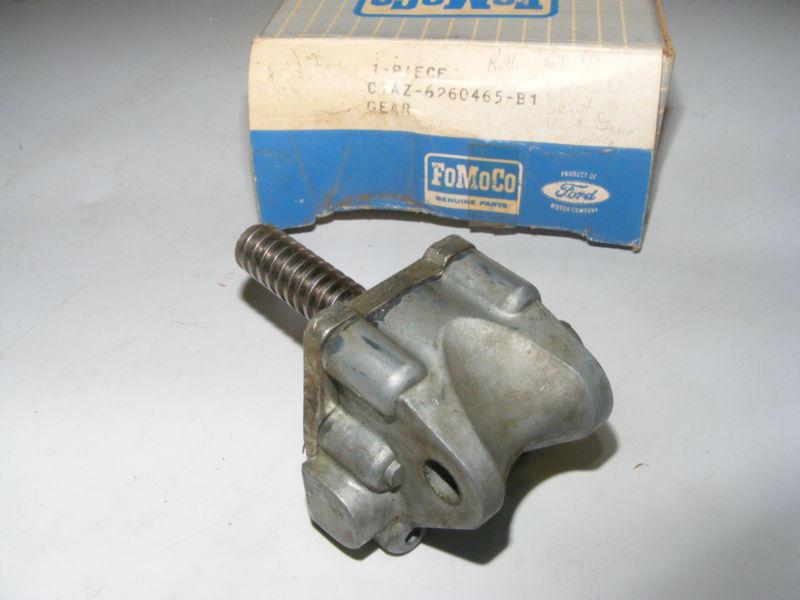 1967 1968 ford fullsize power seat regulator gear left hand bench / split bench