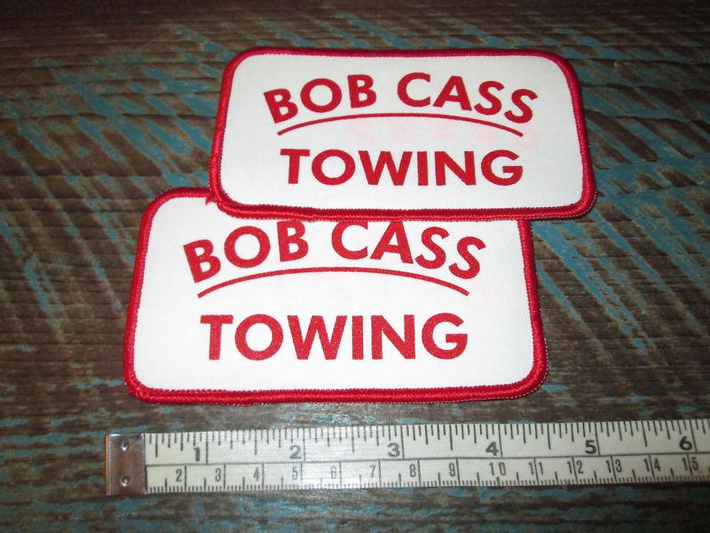 Two bob cass towing auto service station mechanic uniform patch dickies racing