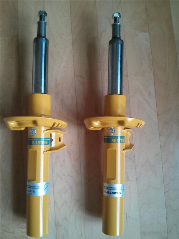 Bilstein 35-108191 b8 sport 36mm front shocks struts set of 2 audi volkswagen