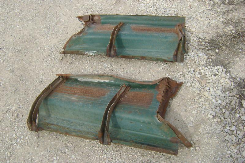 1939 39 1938 38 Ford Truck RUNNING BOARDS & BRACKETS Rat Rod, US $100.00, image 6