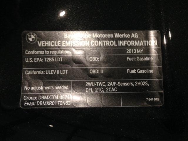 OEM BMW X6 Hood - Black Sapphire, US $450.00, image 7