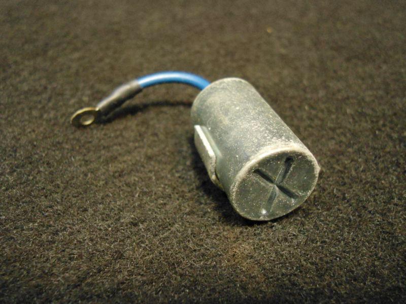 Chrysler condenser #f12139 1 1974-87 25-55hp force outboard alternator part # 4