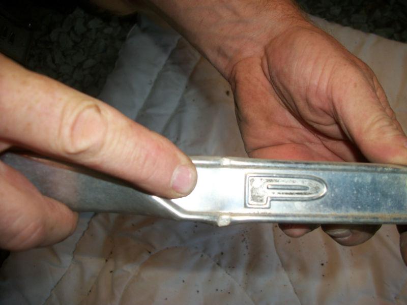 1964 PLYMOUTH BELVEDERE FURY HOOD TRIM STAINLESS ORIGINAL MOPAR PARTS RARE PART, US $50.00, image 2