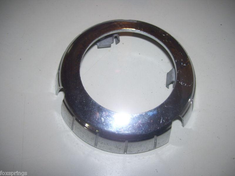 1950 dodge horn button bezel chrome 1319899 mopar         d46