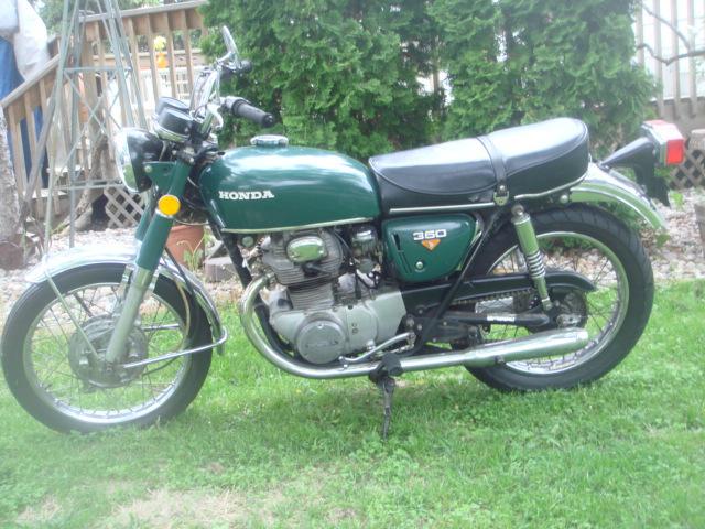 1972 honda cb350 vintage motorcycle nice parts bike project will ship cb