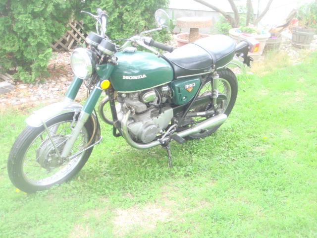 1972 Honda CB350 Vintage Motorcycle Nice Parts Bike Project Will Ship CB, US $500.00, image 11