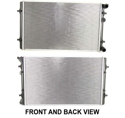 Direct fit complete aluminum radiator 100% leak tested 1.8l-1.9l-2.0l-2.8l-3.2l