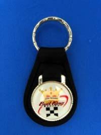 Budweiser racing auto keychain key chain ring fob #89 new