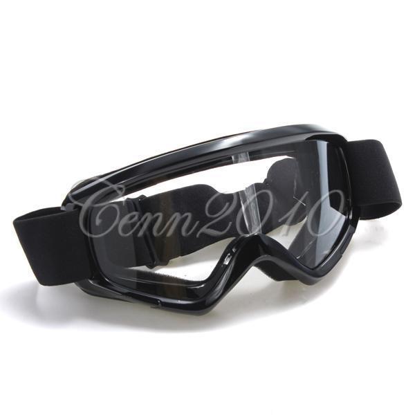 T815-39 padded sport motocross motorcycle goggles safety glasses black 